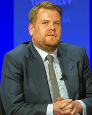 James Corden Tv Presenter Paint By Numbers