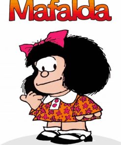 Mafalda Poster Paint By Numbers