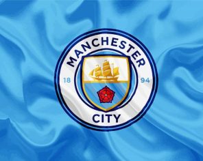 Manchester City Badge Paint By Numbers