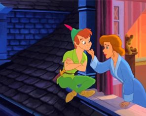 Peter And Wendy Darling Paint By Numbers