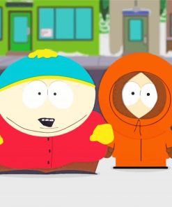 Southpark Cartoon Cartman Paint By Numbers