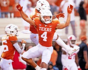 Texas Football Team Paint By Numbers