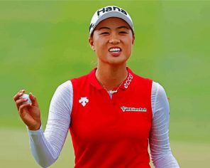 The Golfer Minjee Lee Paint By Numbers