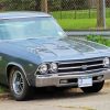 Vintage Elcamino Paint By Numbers