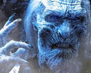 White Walker King Paint By Numbers