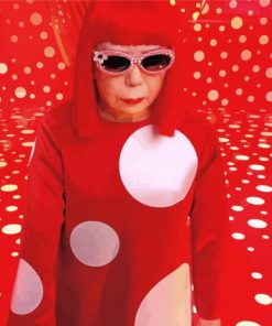 Yayoi Kusama Contemporary Artist Paint By Numbers