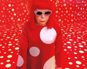 Yayoi Kusama Contemporary Artist Paint By Numbers