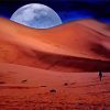 Aesthetic Moon Desert View Paint By Numbers