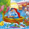 Ariel And Eric Lovers Paint By Numbers