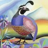 California Quail Male Paint By Numbers