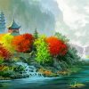 Chinese Scenery Art Paint By Numbers