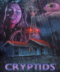 Cryptids Movie Poster Paint By Numbers