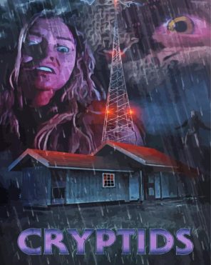 Cryptids Movie Poster Paint By Numbers