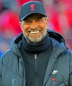 German Football Manager Jurgen Klopp Paint By Numbers