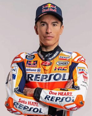 Marc Marquez Paint By Numbers