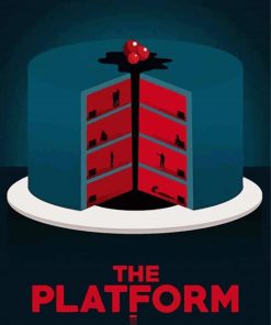 The Platform Movie Illustration Paint By Numbers