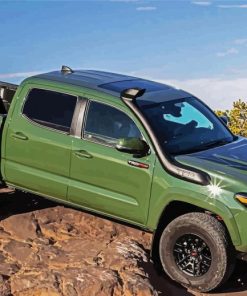 The Toyota Tacoma Truck Paint By Numbers