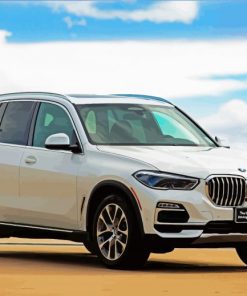 White Bmw X5 Car Paint By Numbers