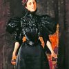 William Chase Lady In Black Paint By Number