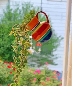 Aesthetic Hanging Plants Paint By Numbers