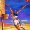 Basketball Woman Erne Barnes Paint By Numbers