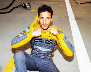 Cool Daniel Ricciardo Paint By Numbers