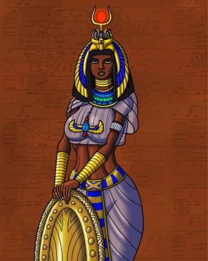 Agyptian Goddess Isis Paint By Numbers