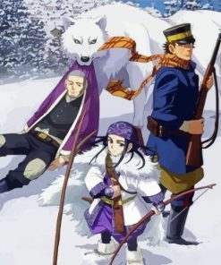 Golden Kamuy Anime Paint By Numbers