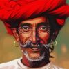 Indian Man Paint By Numbers