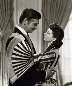 Scarlett O Hara And Rhett Butler Paint By Numbers