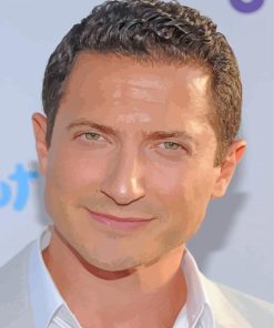 The Actor Sasha Roiz Paint By Numbers