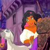 Disney Esmeralda paint by numbers