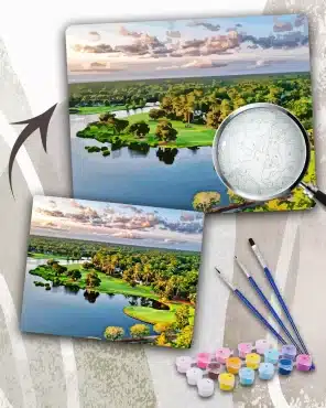 Painting By Numbers Custom​ Landscape